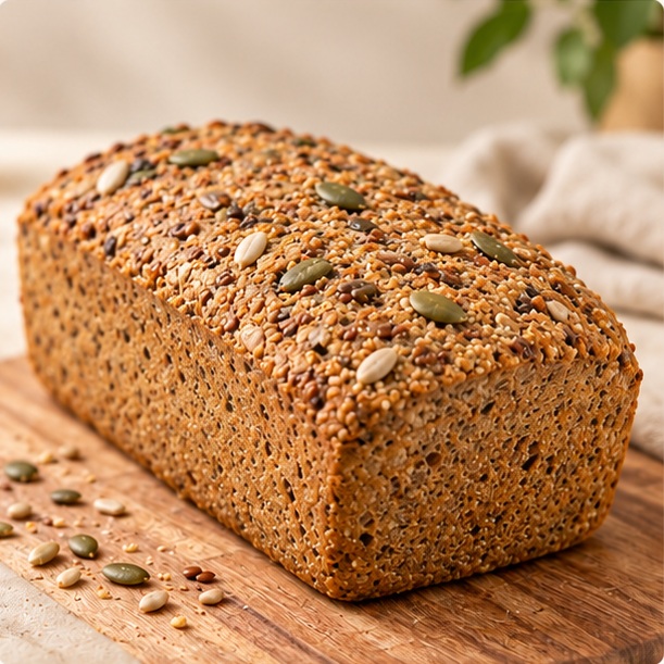 Whole Balam Multiseed loaf